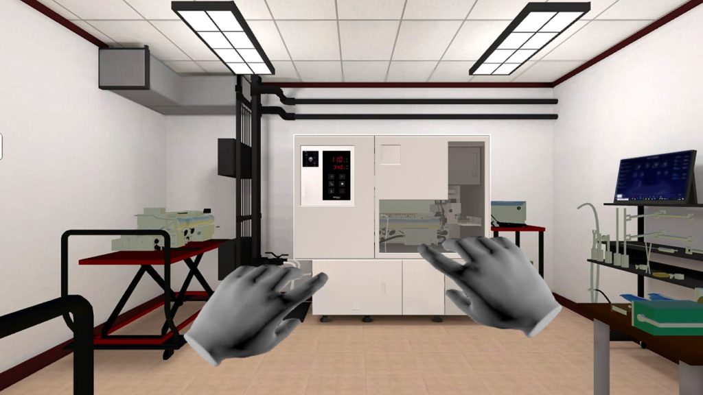 VR virtual training